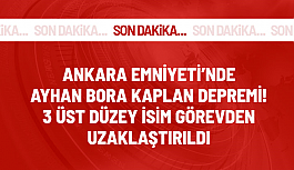 Ankara Emniyeti'nde Ayhan Bora Kaplan...